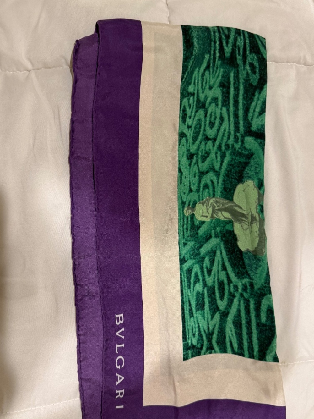 BVLGARI Vintage Silk Scarf